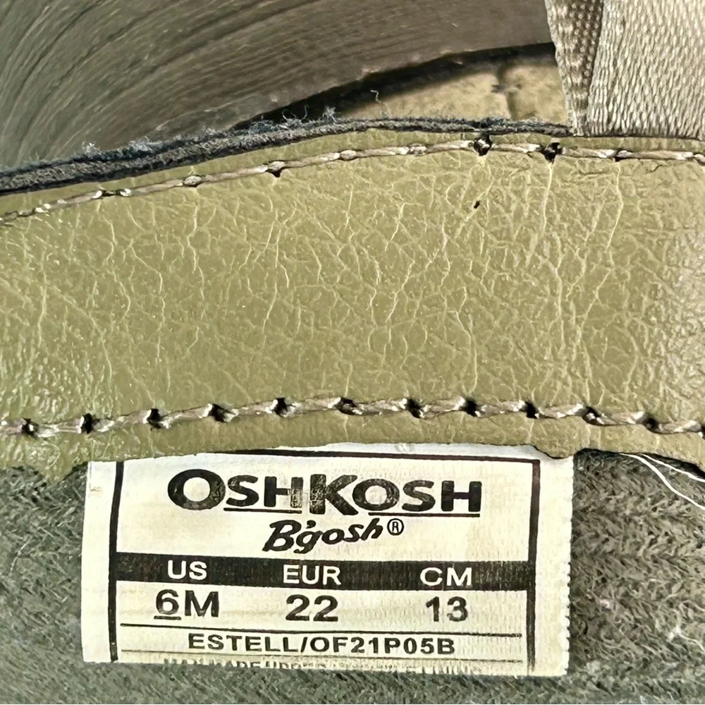 OshKosh B’gosh Estell Ankle Boots Size 6T Girls'